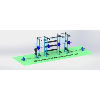 Athletic Squat Construction Indoor