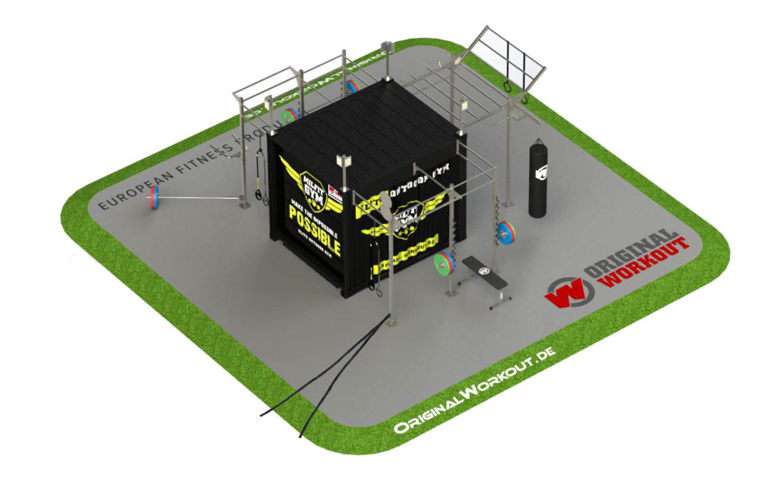 Milfit gym fitness container ® 10 ft