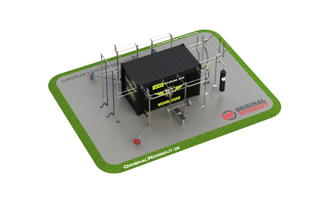 Milfit gym fitness container ® 15 ft